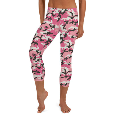 PINK CAMOFLAUGE (Capri-Leggings)