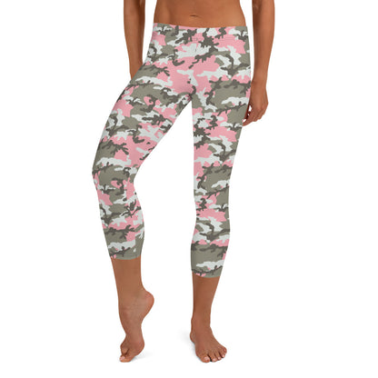 PINK CAMOFLAUGE (Capri-Leggings)