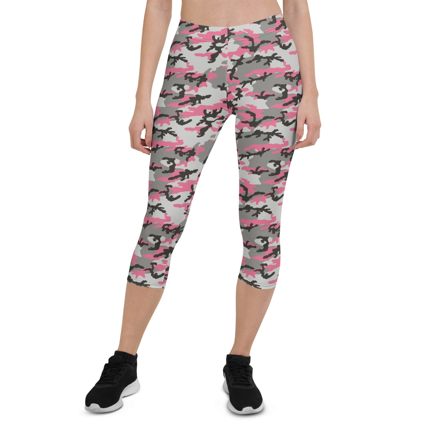 PINK CAMOFLAUGE (Capri-Leggings)