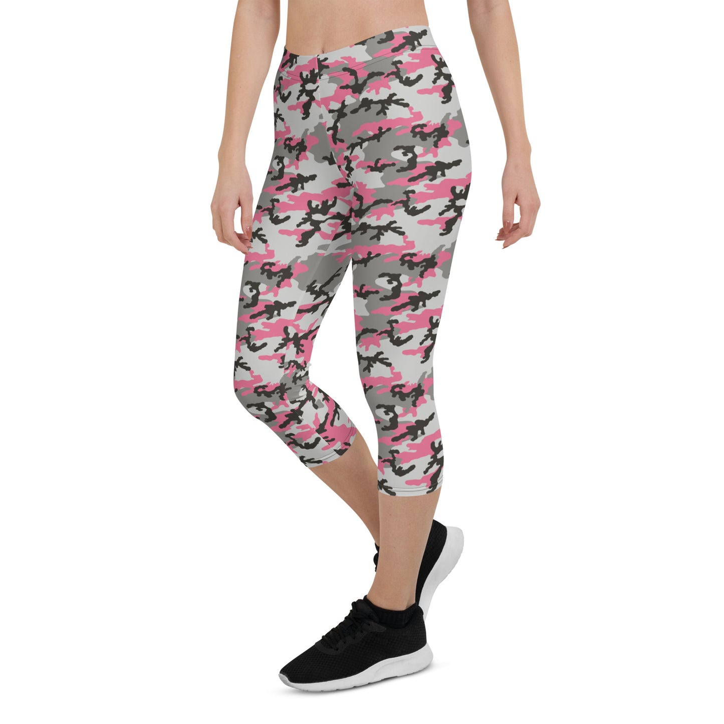 PINK CAMOFLAUGE (Capri-Leggings)